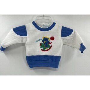 Little Miracles Teddy Bear‎ Sweater Balloons Size 6/9 Months